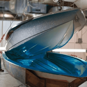 Colored vinyl ester gelcoat